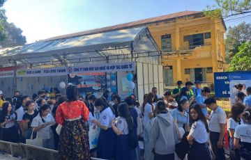 Hướng Nghiệp cho học sinh các trường PTTH trên địa bàn Trảng Bom Cũ